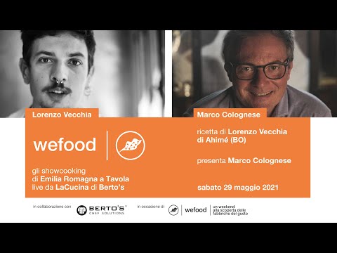 WeFood | showcooking con Lorenzo Vecchia