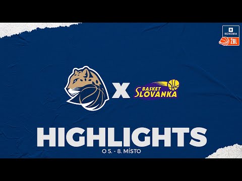 HIGHLIGHTS O 5 - 8. místo RENOMIA ŽBL: Levhartice Chomutov - Basket Slovanka 69:60
