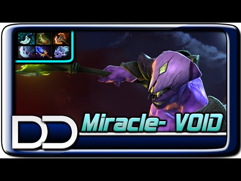 Dota 2 Miracle- Faceless Void | Epic Full Game MMR VOD