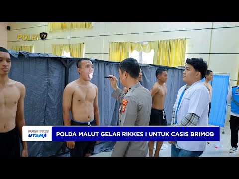 POLDA MALUT LAKSANAKAN PEMERIKSAAN KESEHATAN TAHAP I BAGI CALON SISWA BRIMOB TAHUN 2026