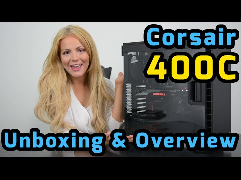 Corsair Carbide 400C Case Unboxing & Overview - CCL Computers
