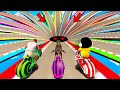 SHINCHAN AND FRANKLIN TRIED THE IMPOSSIBLE FLOWER ROAD PARKOUR CHALLENGE GTA 5