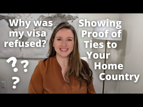Temporary Visa Refusals Pt. 1 | Proof of Ties to Home Country Canada Visa