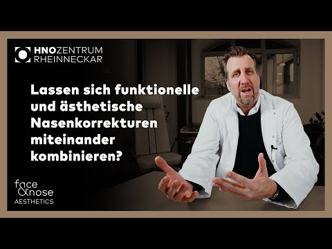 Nasenkorrektur - Frag Prof. Riedel: Lassen sich Funktion und &Auml;sthetik kombinieren?