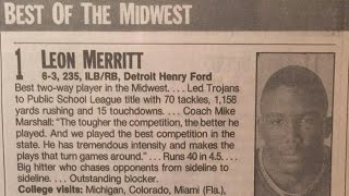 Leon Merritt Highlight Film