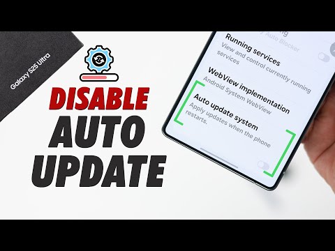 Samsung Galaxy S25 Ultra: How to Disable Forced Auto Updates! [Stop Software Update]