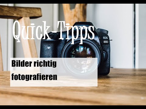 Quick-Tipps Nr. 13: Wie ihr eure Bilder besser fotografiert!