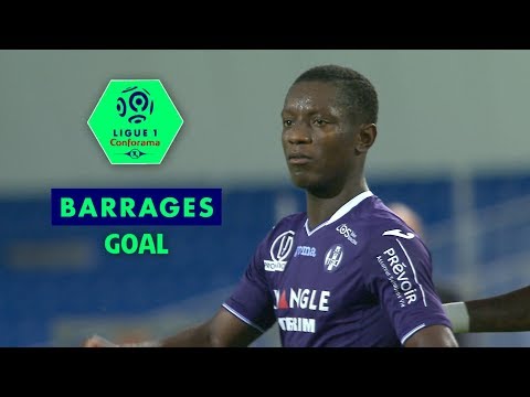 Goal Max-Alain Gradel (45' + 3') / AC Ajaccio - Toulouse FC (0-3) (ACA-TFC) / 2017-18