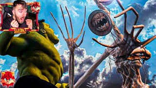 SIREN HEAD vs HULK en LA VIDA REAL *MUY EPICO* LA BATALLA DEFINITIVA 😱 | VIDEOREACCION LEON PICARON