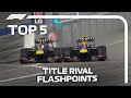 Top 5 Title Rival Flashpoints in F1!
