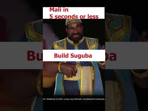 How to play MALI in 5 seconds or less in civ 6! #shorts