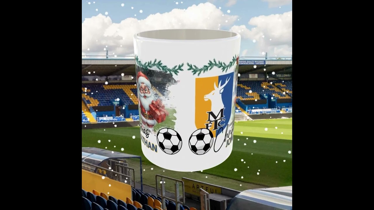 Preview: Personalised Mansfield Town mug video