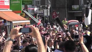 Day 68 Olympic Torch Relay through Harrow (Graham Kennedy carrying the torch)