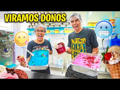 WE BECAME OWNERS OF AN ICE CREAM FACTORY! - SO AMAZING!