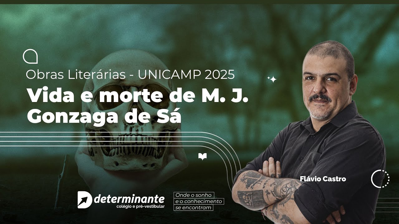Obras Literárias Unicamp 2025: Vida e morte de M. J. Gonzaga de Sá