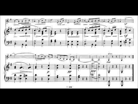 Zdeněk Fibich - Sonatina for Violin and Piano op.27 (1869) [Score]