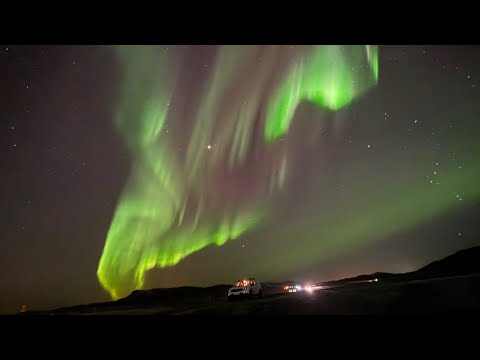Auroral Substorm over Iceland on Jan 11 from Sun’s Coronal Mass Ejection of 08.01.26