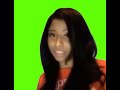 NICKI MINAJ Zon T Zo It Green Screen Chroma Key Effect