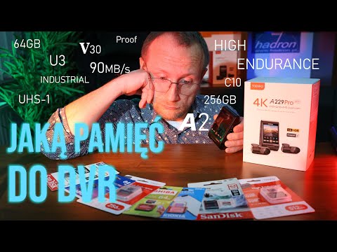 Jaką kartę pamięci do wideorejestratora wybrać ?