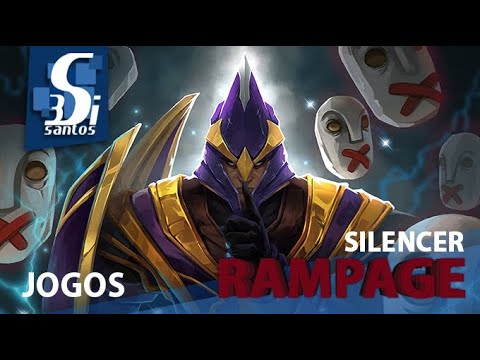 DOTA 2   - RAMPAGE SILENCER