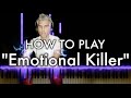 Lil Loaded Emotional Killer PIANO TUTORIAL Instrumental Sheet Music Karaoke
