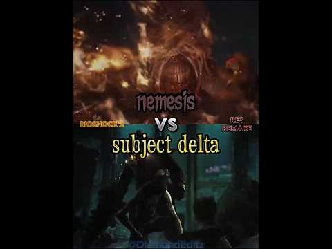 Subject Delta vs Nemesis (Bioshock 2 vs Resident Evil 3 Remake)
