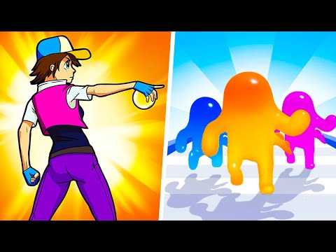 Play 77777 Video Games Dino Runner 3D, Blob Man Runner - 1⭐Max Level Gameplay Walkthrough Moblie