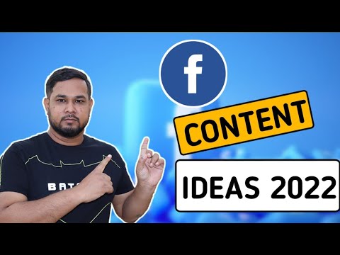 Top 12 Content Ideas for Facebook Page | Facebook Page Content Ideas 2022 | By Diptanu Shil