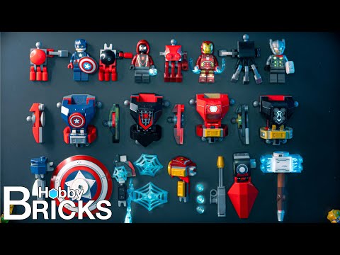 Lego Avengers Mech Armor | Speed Build | Beat Building