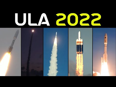 Rocket Launch Compilation 2022 - United Launch Alliance