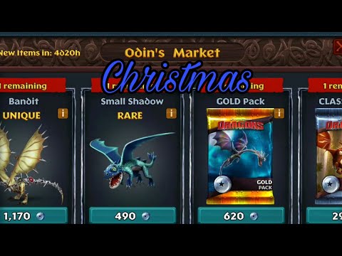 Christmas Odin's Market - Dragons:Rise of Berk