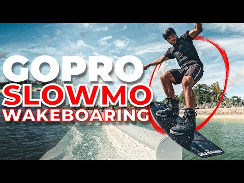 Wakeboarding in PARADISE ultra slow motion GoPro clips!