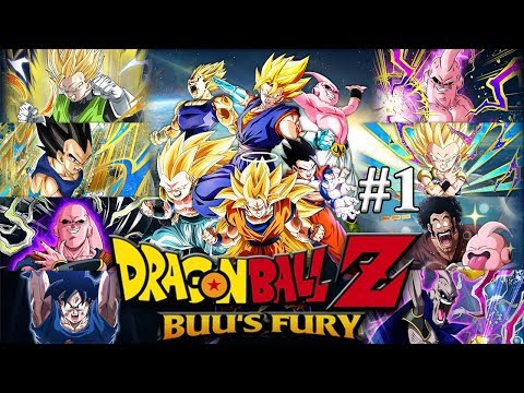 Dragon Ball Z: Buu's Fury (HD) Gameplay Walkthrough #1 [1080p 60fps]