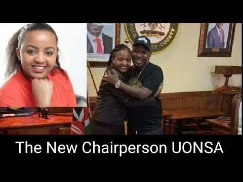 Ann Waiguru's Look Alike Ann Mwangi Mvurya The 1st EVER Chairperson of UONSA(SONU) with SONKO #UONSA Video