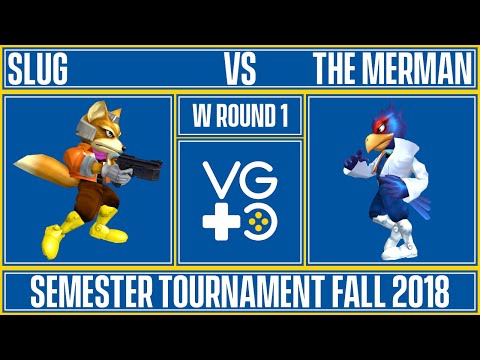 UD Semester Tournament Fall 2018 - Singles - Winners R1 - NBR | SluG (Fox) vs. The Merman (Falco)