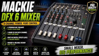 Video thumbnail for Mackie dfx 6 mixer|Mackie dfx 6 channel mixer|Mackie mixers by Rockstar Music Store