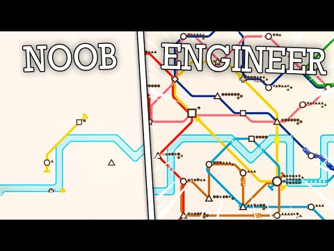 Overengineering the LONDON UNDERGROUND in Mini Metro!