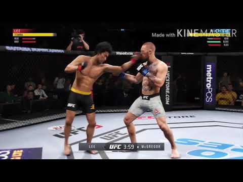 EA Sport UFC 3 Bruce Lee vs Mc Gregor