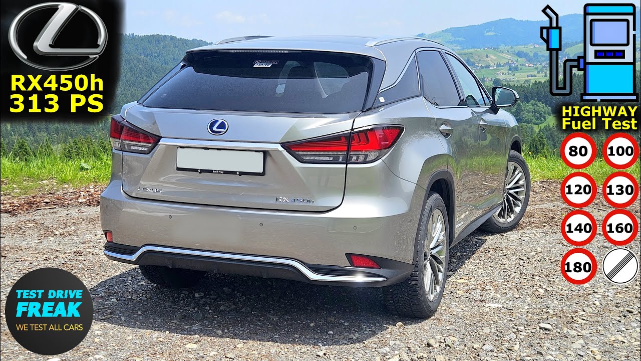 2022 Lexus RX 450h (313 PS) TEST DRIVE Fuel ...