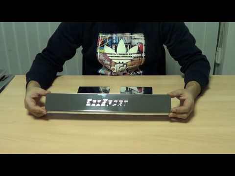 Накладки на пороги Ford EcoSport с 2014 по наст. время