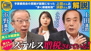 ステルス増税だ！ 上田さん&浜野さん初登場【再エネ賦課金の闇】