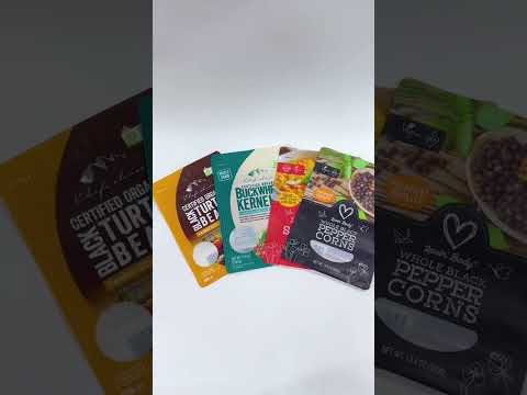 Sustainable Organic Food Bags - Custom Snack Food Bag Solutions