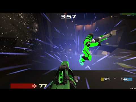 Xonotic Duel Koala vs Komier on Aerowalk