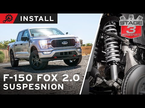 2021-2023 F-150 Fox 2.0 Coilover Suspension Leveling Kit Install