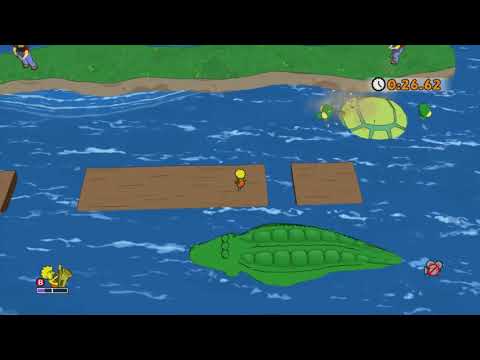 SImpsons Game X360 Lisa Tree Hugger Time Challenge (0:15) [WR]