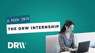 The DRW Internship Experience: The Projects