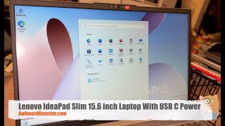 Lenovo IdeaPad Slim 15.6 inch Laptop With USB C Power