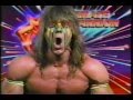 Ultimate Warrior Promo On Dino Bravo 12 23 1989