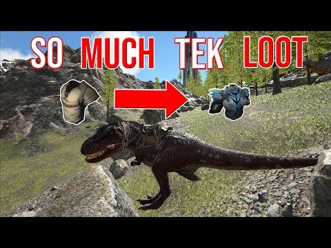 HOW I WENT FROM CLOTH GEAR TO TEK IN 5 MINUTES - ARK SOLO PVP