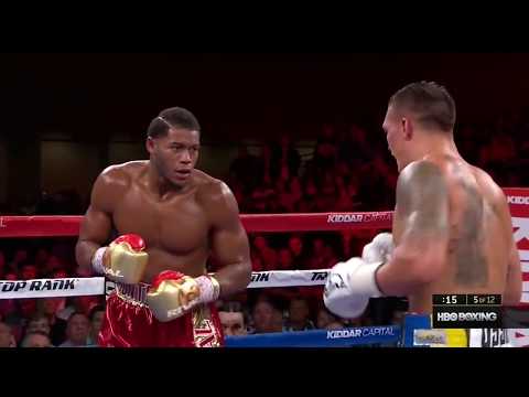 Александр Усик Майкл Хантер лучшие моменты